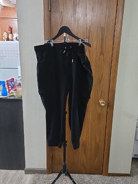 Calvin Klein Black Women's Cargo Jogger Pants
